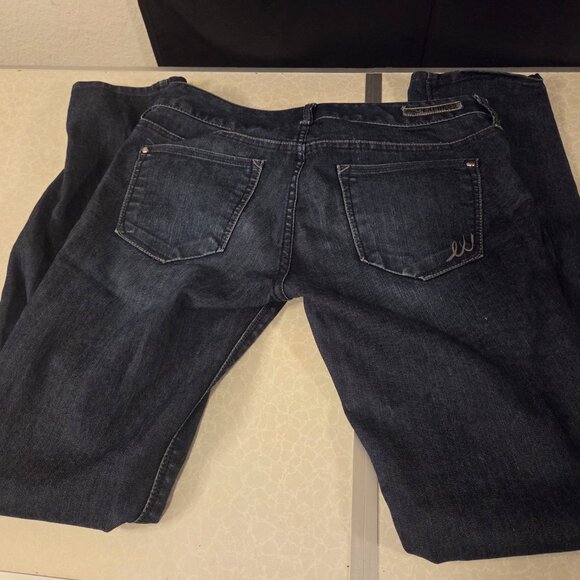 Express Skinny Jeans, Blue (Size 4R) - Picture 6 of 8